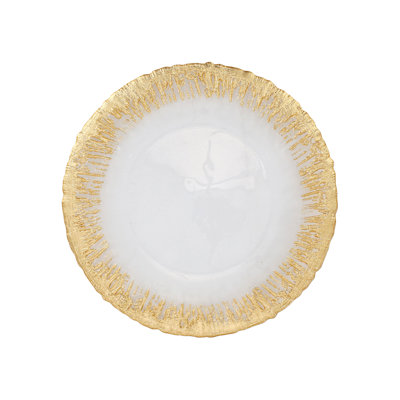 Rufolo Handmade Glass Dinner Plate
