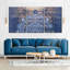 «Blueprint Mandala», reproduction sur toile-1635369361