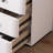 Makeup Vanity with Light mirror,5 drawers,1 chair-879942750