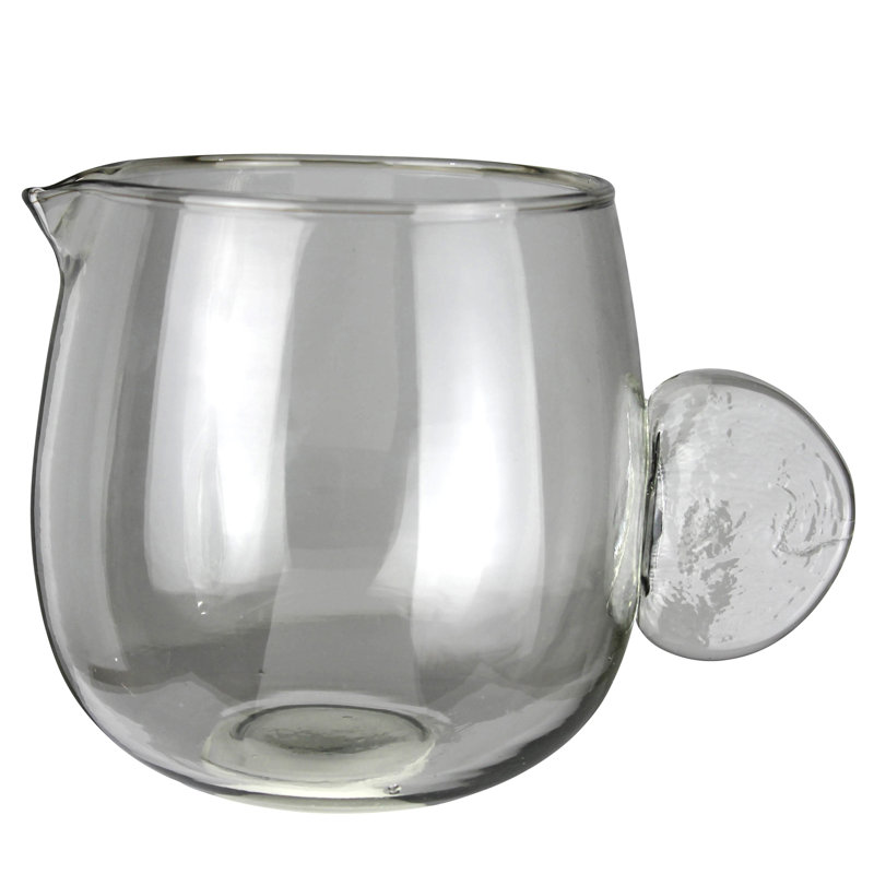 Pichet Lomi avec poignée à languette, verre - petit, H 5,25 po x L 6,75 po x l 5 po