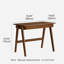 Bureau en bois massif l 31,5 po avec tiroirs-779681713-784331731