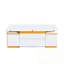 Table basse à plateau relevable avec tabourets de rangement-340492350
