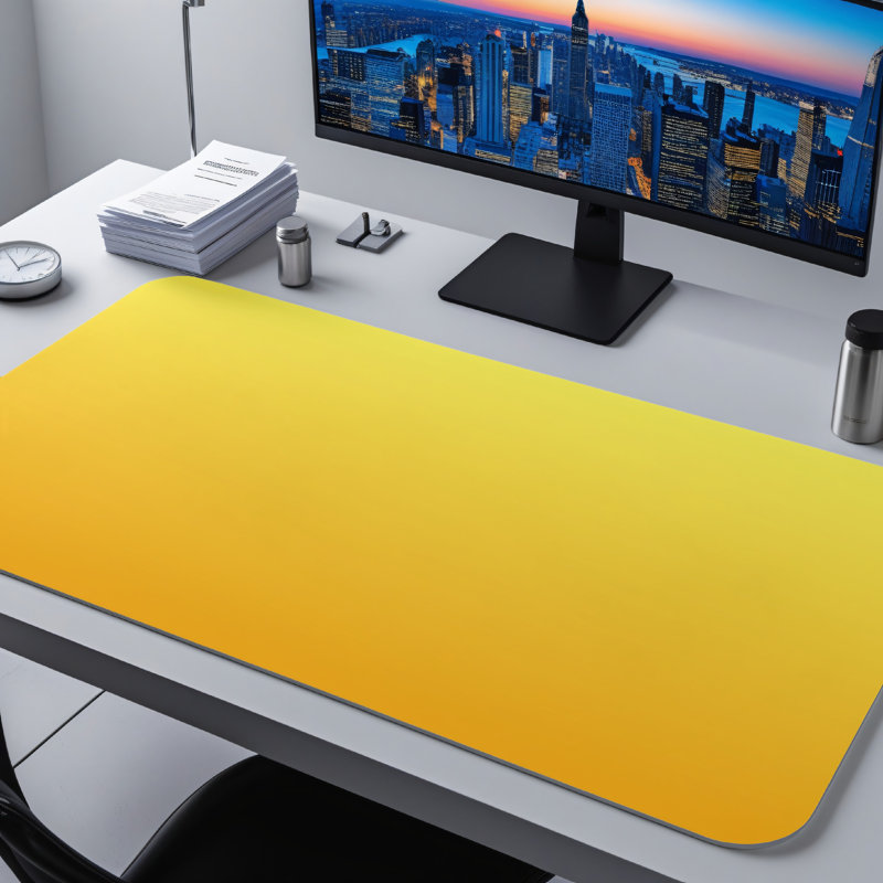 Polyester Desk Pad, 23.6x13.8