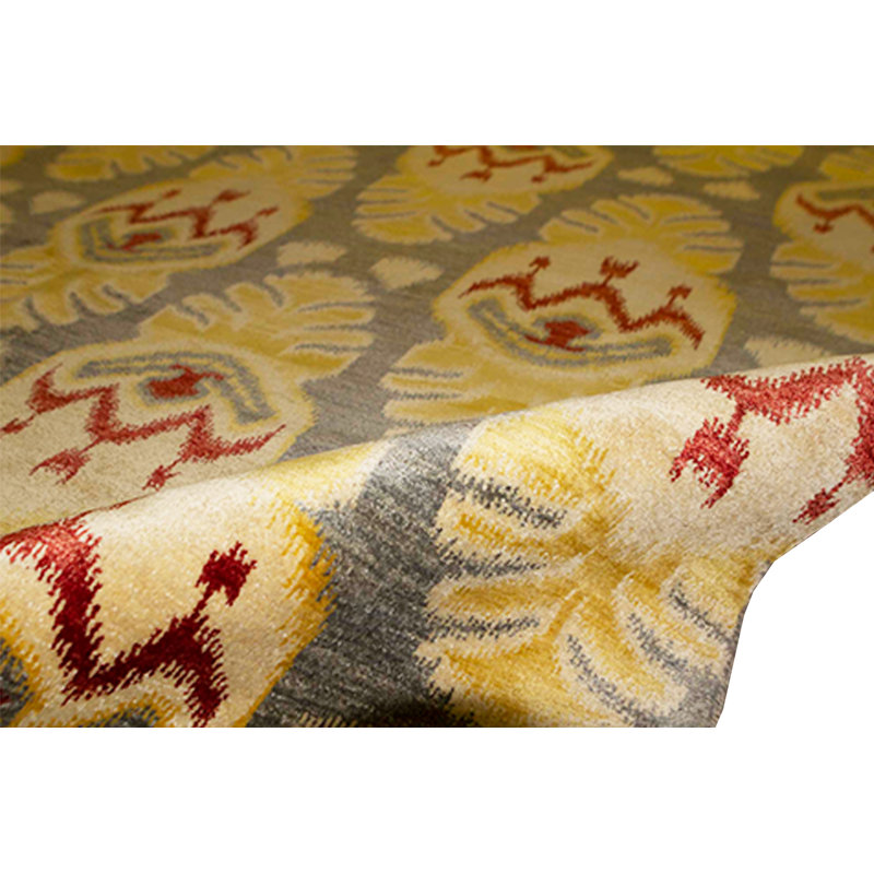 Wool Ikat Area Rug
