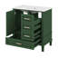 Armoire de salle de bain moderne avec 3 tiroirs-116119049