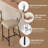Counter Height Bar Stools , 26 inch Barstools , Fabric Kitchen Counter Stools with Back,  Bar Chairs-788050771-788050768