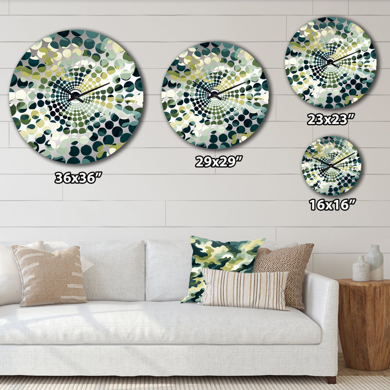 Horloge murale rétro Camo Nostalgia, Petit