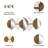 Abstract Shapes Mirrored Wall Décor-92637175