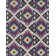 Tapis mauve / jaune / noir Brenner