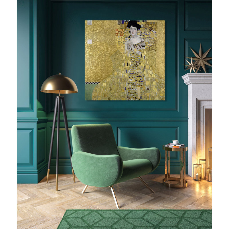 Portrait Of Adele Bloch-Bauer by Gustav Klimt - Wrapped Canvas Print, 70cm H x 70cm W