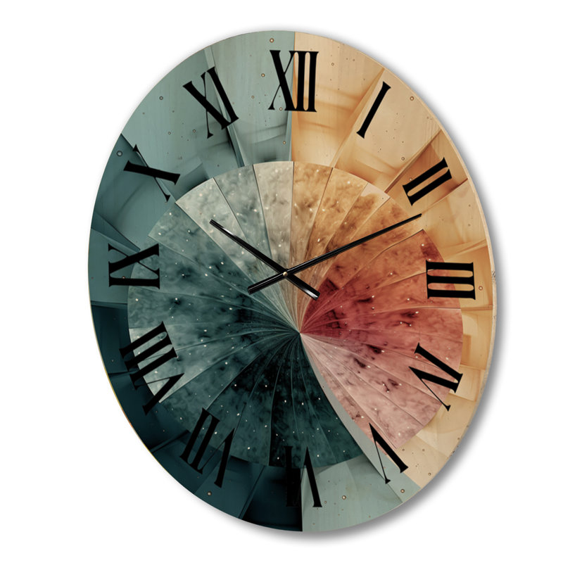 Horloge murale Contemplating Divinity Circular Harmony II, Petit
