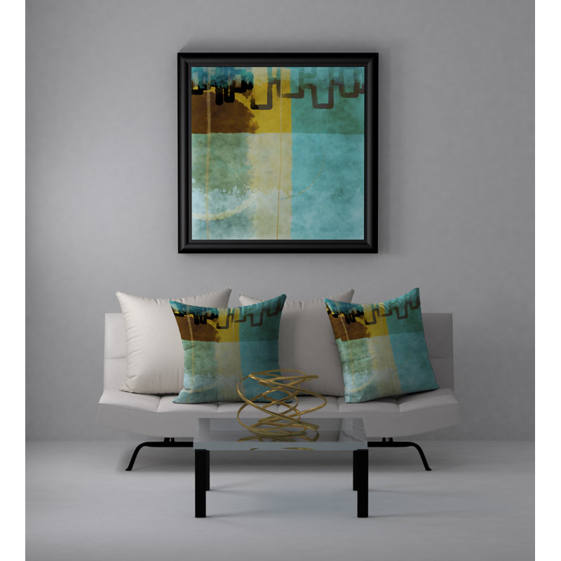 Housse de coussin carrée sans allumettes, 24" X 24"