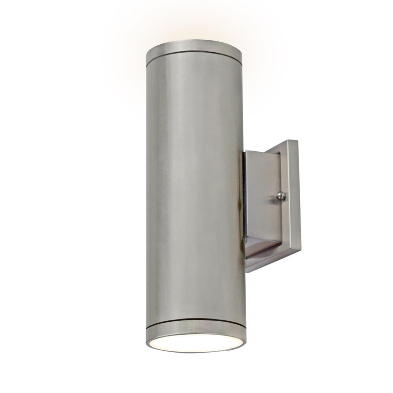 Edson LED Wall Light, Brushed Nickel