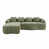 Tissu vert est en rupture de stock