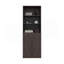 Bibliothèque 2 portes avec tablettes supérieures-1639200303