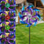 Vent solaire, bille de verre solaire multicolore