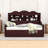 Daybed With Storage Drawers and Shelves-549619439