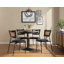 Chaise d'appoint Borrayo en noir
