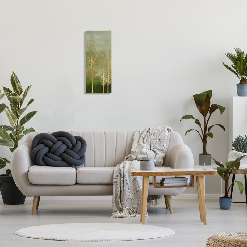 Tranquil Gold Branches, conception de Kate Bennett, H 24 po x l 10 po