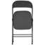 Cushioned Foldable Chair with Metal Frame-125568539