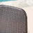 Gila Woven Wicker Dining Chairs Set of 2 with Iron Frame