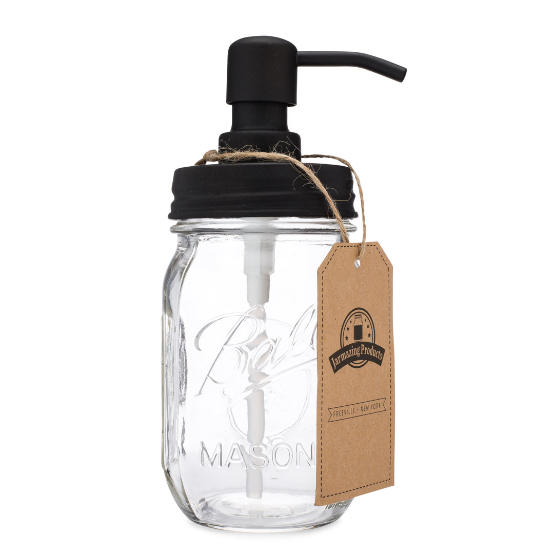 Mason Jar Soap & Lotion Dispenser Jarmazing Products 