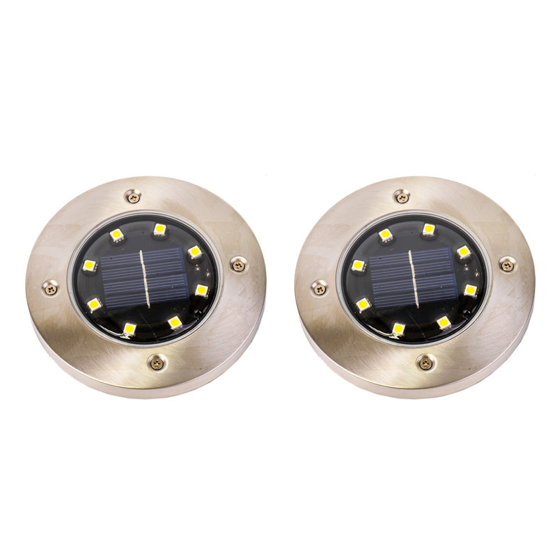 Low Voltage Solar Powered Integrated LED Well Light Pack