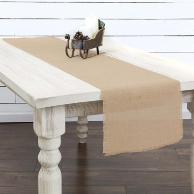 Chemin de table supérieur en jute Lemanski