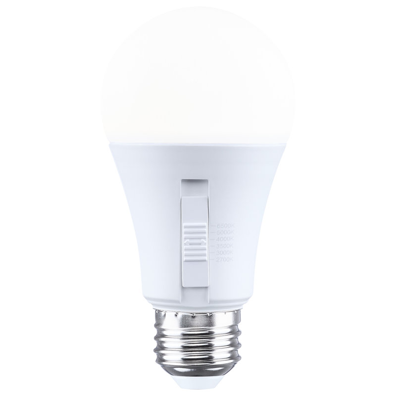 15/11/8/5 Watt A19 LED - 27K/30K/35K/40K/50K/65K 90 CRI - Medium Base - Dimmable - 120 Volt