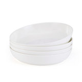Samantha 9 in. Bone China Pasta Bowls