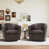 Chocolate Faux Leather