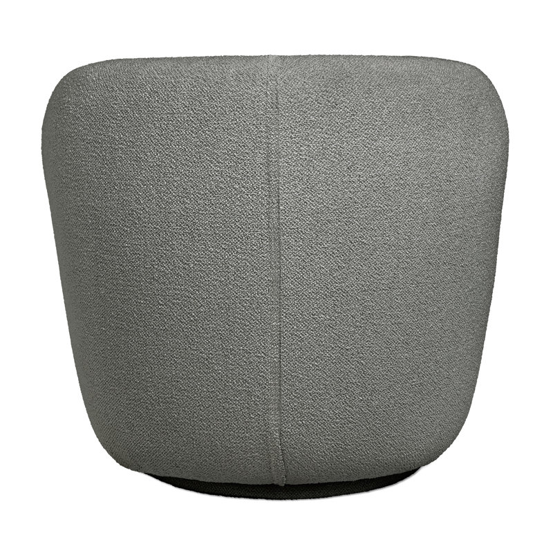 Forme Swivel Chair Boucle Swivel Chair, Scoria