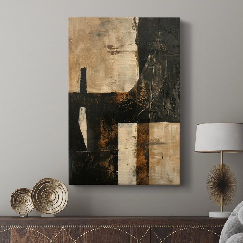 ABSTRACT Series CECLVII - Gallery Cavas sur mesure, H 18 po x l 12 po