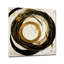 Art noir et or noir du Chaos III - Peinture abstraite, art mural acrylique-185309025