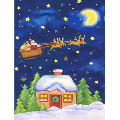 Double Sided Polyester Christmas Garden Flag