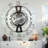 Wall Clock 36" Oversized for Living Room decor with Real Moving Gears England Collection-107103024