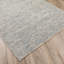 Tapis gris / bleu tissé à la main Siewert-2052074390
