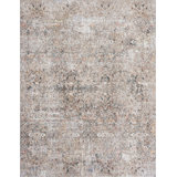 2 Geometric Area Rug in Beige