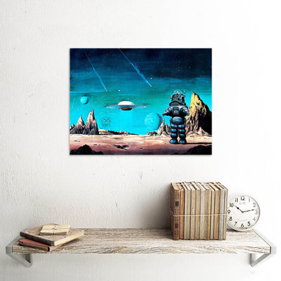 Movie Film Robby Robot Forbidden Planet Space Stars Sci Fi USA - No Frame Print