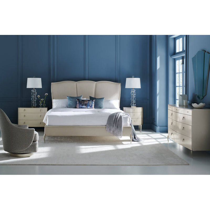 Upholstered Bed, King