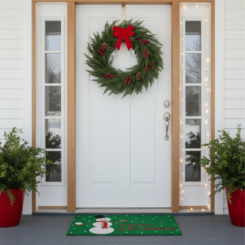 Amiri Non-Slip Christmas Outdoor Doormat