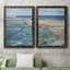 Breakwater - Ensemble de 2 reproductions d'art sur toile encadrées-851360803-851360801