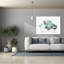 «Epoque Graffiti» «G» par Jean Plout, art mural sur toile, 54 po x 40 po