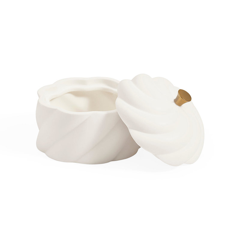 Jonathan Adler Genève Petite boîte, 3.75" H x 4.25" W x 4.25" D