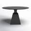 Sargon Round Stone Dining Table-120797330