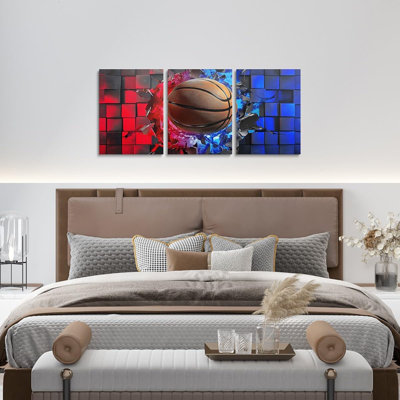 3 Piece Wrapped Canvas Wall Art