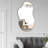 Ashane Asymmetrical Wall Mirror Metal Frame-1867955940-1839243839