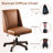 Mellins Swivel Chenille Upholstered Task Chair-886834297