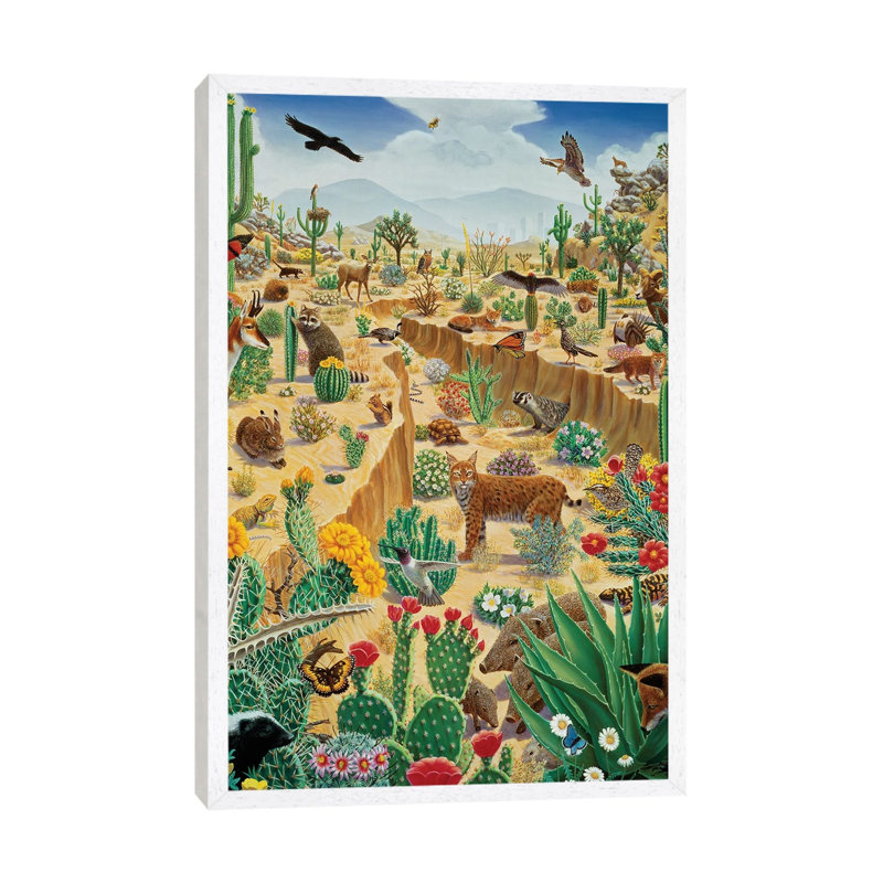 Last Oasis by Charles Lynn Bragg - Gallery-Wrapped Canvas Giclée on Canvas, 66.04 cm H x 45.72 cm W, White Floater Framed