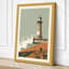 Lighthouse and Stones Coastal - Wrapped Canvas-2029157776-2029157778